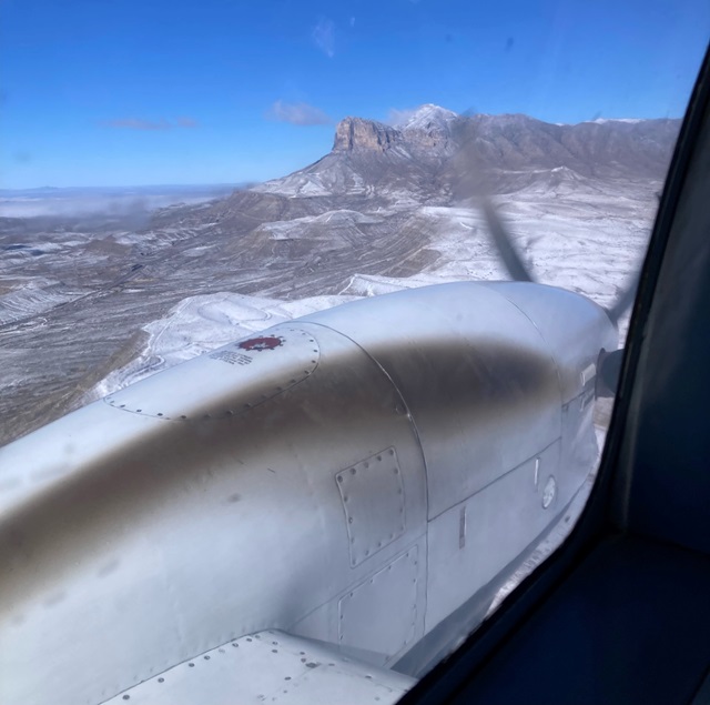 El Capitan with snow