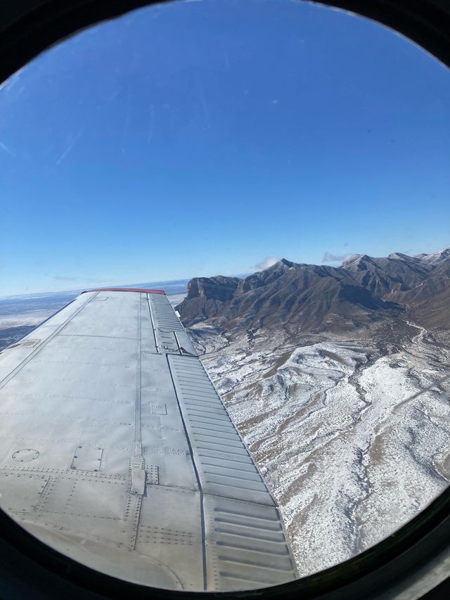 Snow in West Texas