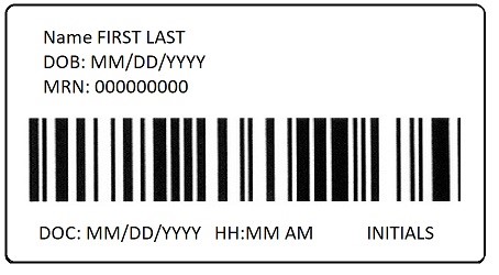 Name Bar code